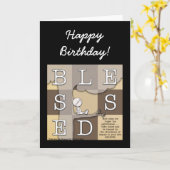 豊富な賛美美しいで カード (黄色い花)