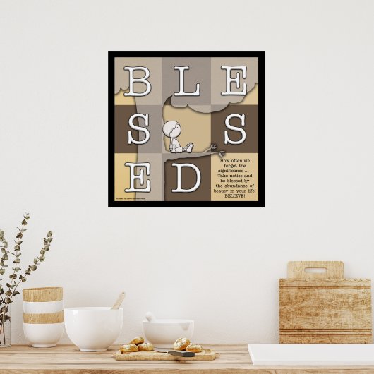 豊富な賛美美しいで ポスター (キッチン)