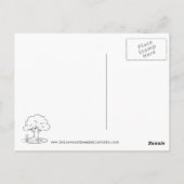 豊富な賛美美しいで ポストカード (裏面)