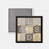 豊富な賛美美しいで マグネット (正面/裏面)