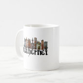 豊富な門脈のマグ コーヒーマグカップ (正面左)