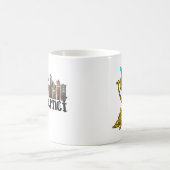 豊富な門脈のマグ コーヒーマグカップ (中央)