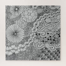 豊富な開花-パズル