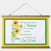 豊富な 吊り下げ型タペストリー (正面)