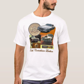 豊富なCorinthianの革Tシャツ Tシャツ