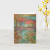 豊富のコピー カード (黄色い花)