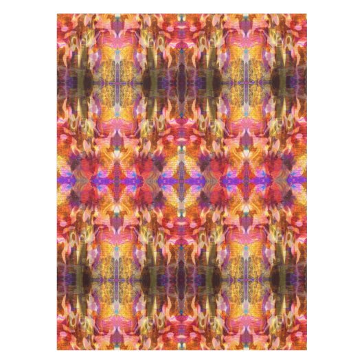 豊富の火の馬の風水のテーブルクロスDeprise テーブルクロス (正面)