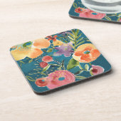 豊富花模様I コースター (左側)