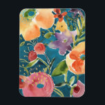 豊富花模様I マグネット<br><div class="desc">豊富な花模様I by Chariklia Zarris.水彩状のスタイルで作られ、様々な形や色で作られている。 | 144503FN</div>