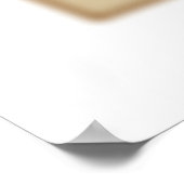 豊富賛美で深く感謝する – フローラ ポスター (角)