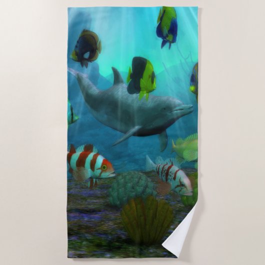 豊富 ビーチタオル (正面)