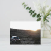 豊田ランドクルーザー葉書 ポストカード (スタンド正面)