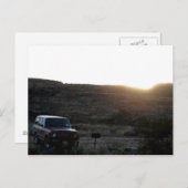 豊田ランドクルーザー葉書 ポストカード (正面/裏面)