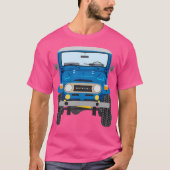 豊田Fj40 (青) Tシャツ (正面)