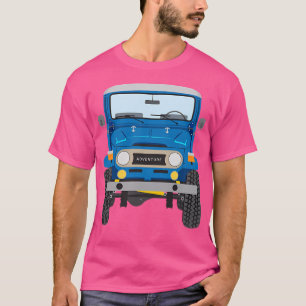 豊田Fj40 (青) Tシャツ