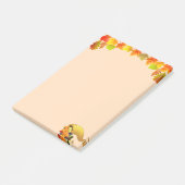 豊穣の角、ベージュの紅葉 ポストイット (アングル)