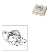 豊穣の角 ラバースタンプ (押印)