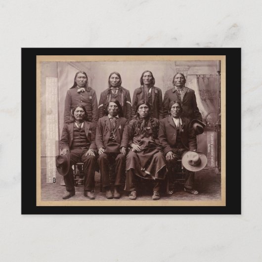 豊穣の馬の裁判1890 ポストカード (正面)