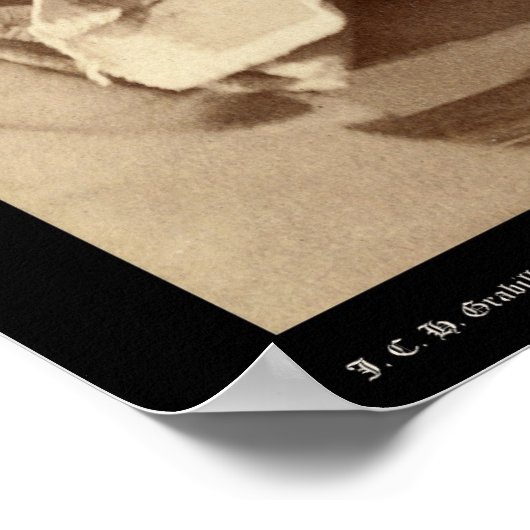 豊穣の馬、ケーシー中尉の層1891 ポスター (角)