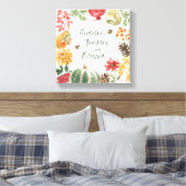 豊穣、感謝と収穫賛美量 キャンバスプリント (インサイチュ (寝室))