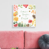 豊穣、感謝と収穫賛美量 キャンバスプリント (インサイチュ (リビング))