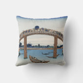 豊西山富士が男橋の下から見る クッション (裏面)