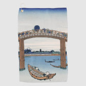 豊西山富士が男橋の下から見る ゴルフタオル (正面)