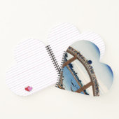 豊西山富士が男橋の下から見る ノートブック (内部)