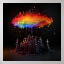 豊食べかな象徴的な傘の芸術