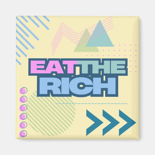 豊食べかな90年代のVibeマグネット マグネット (正面)