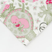 豊饒のダマスク織 フリースブランケット (角)