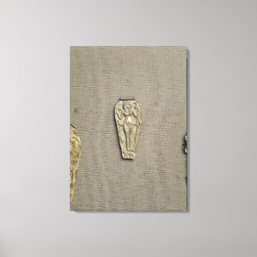 豊饒の女神アスターテを描いたペンダント キャンバスプリント (正面)