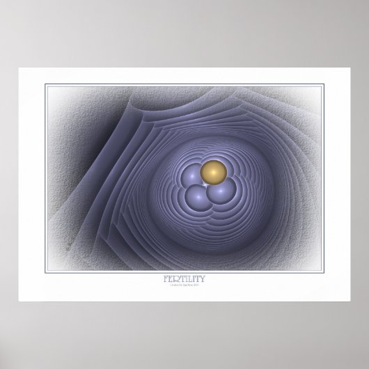 豊饒プリント ポスター (正面)