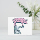 豚いい子だ！ ポストカード (スタンド正面)