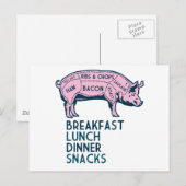 豚いい子だ！ ポストカード (正面/裏面)