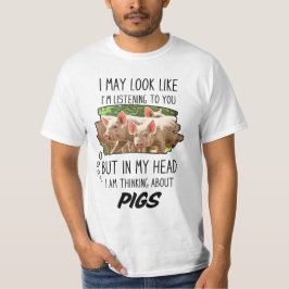 豚おもしろい好き Tシャツ