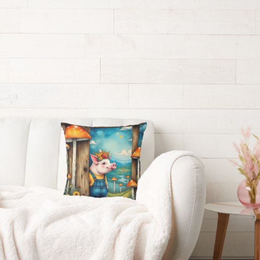 豚お洒落豚 クッション (ソファ)