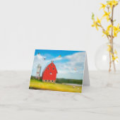 豚がノートを飛ぶ時 カード (黄色い花)