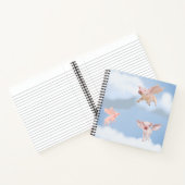 豚がノートを飛ぶ時 ノートブック (内部)