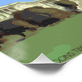 豚がポスターを飛ぶと議会と銃の暴力が話す ポスター (コーナー)