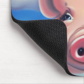 豚がマウスのパッドを飛ぶとき マウスパッド (コーナー)