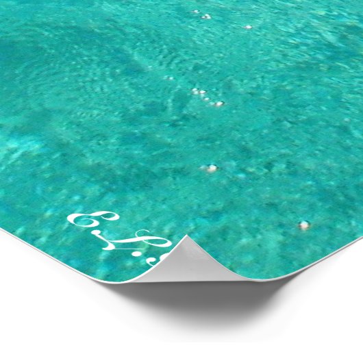 豚が泳ぐ時 ポスター (角)