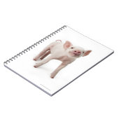 豚が立って見上げる ノートブック (左側)