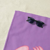 豚が豚の年を飛ぶ時 ビーチタオル (インサイチュ)