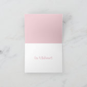 豚が飛ぶときはグリーティングカード カード (内部)