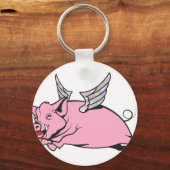 豚が飛ぶとき キーホルダー (正面)