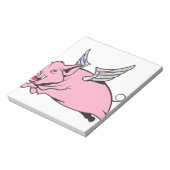 豚が飛ぶとき ノートパッド (回転)