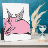 豚が飛ぶとき フォトプラーク (側面)