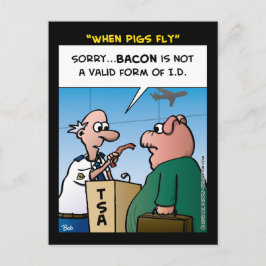 「豚が飛ぶとき」 ポストカード