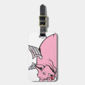 豚が飛ぶとき ラゲッジタグ (正面縦)